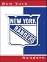 New York Rangers 60x80 Team Blanket