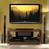 Bell'O AVSC-2052E A/V Equipment Stand. ESPRESSO FINISH WOOD TV STAND 56FT FLAT PANEL TV THFURN. 3 x Shelf(ves) - 26' Height x 52' Width x 20' Depth - Wood - Espresso, Black, Silver
