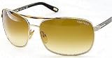 Brand New Tom Ford JOHN TF34 Sunglasses in the GRADIENT BROWN/TORTOISE (772) 100% AUTHENTIC.
