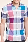 Limited Collection Pure Cotton Oversize Gingham Checked Shirt [T25-2027-S]