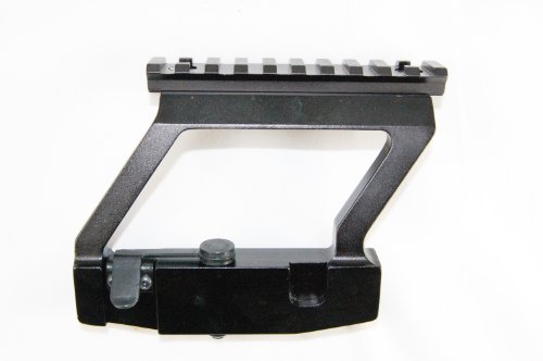 GUNTEC AK47/ AK74 /SAIGA RIFLE SCOPE MOUNT WITH QD LEVER
