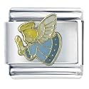 Candlelight Angel Italian Charm