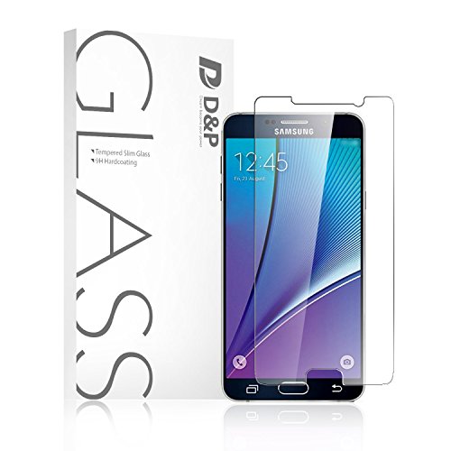 D&p samsung galaxy note 5 tempered glass screen protector (pr…
