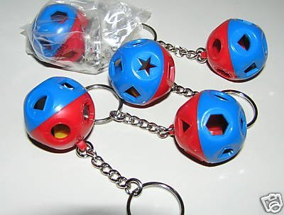 Tupperware Shape O Ball Toy Keychain Lot 5 by t