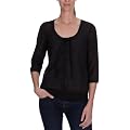 VERO MODA Damen Bluse, 10084273 JANNU SMOCK BOW 3/4 SHIRT