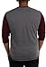 Brixton Men's Crow Three Quarter Sleeve Henley Shirt
