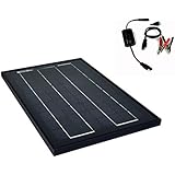 Instapark&reg; 15W Mono-crystalline Solar Panel With a 12V solar charge controller