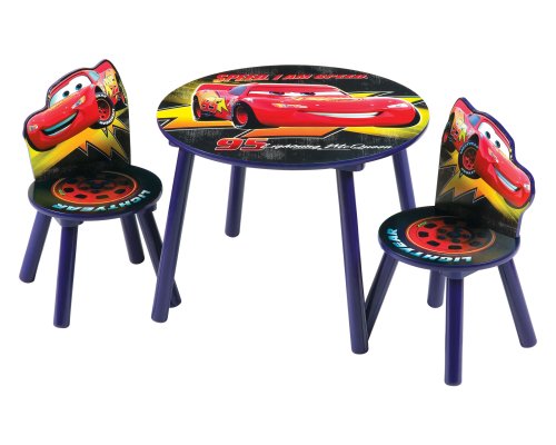 Childrens Toyshop  Toys : Delta Enterprise Cars Round Table and Chair Set