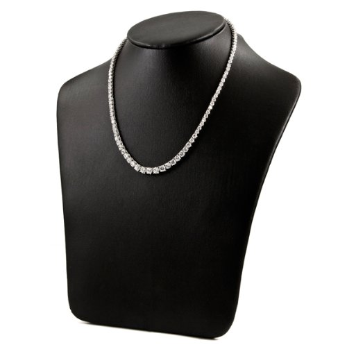 Elysa’s Fancy CZ Tennis Necklace