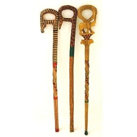 Kenyan Hand-carved Canes