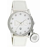 Dolce & Gabbana Women's DW0091 White Leather Quartz Watch with White Dial