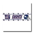 NFL New York Giants Self Stick Wall Border