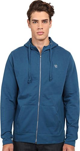 Matix Clothing Company Men's Monostack Zip Fleece Indigo Sweatshirt 2XL