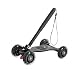 Polaroid PL-STATT Rolling Mini Dolly Stabilization System With Pole Handle For The Sony NEX-VG10, NEX-VG20, HDR-NX5U, PJ790V, PJ650V, PJ430V, CX430V, TD30V, PJ380, CX380, PJ230, CX290, CX230, CX200 Handyman Camcorder