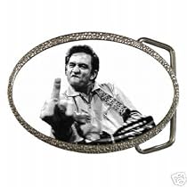 johnny cash Belt Buckle