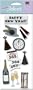 Jolees A Touch Of Jolees Dimensional Stickers, New Year's Eve Party