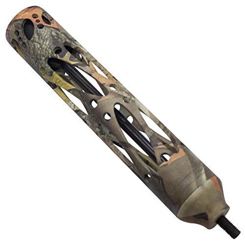 SAS Archery 5-inch Aluminum Bow Stabilizer (Camo, 8-inch)