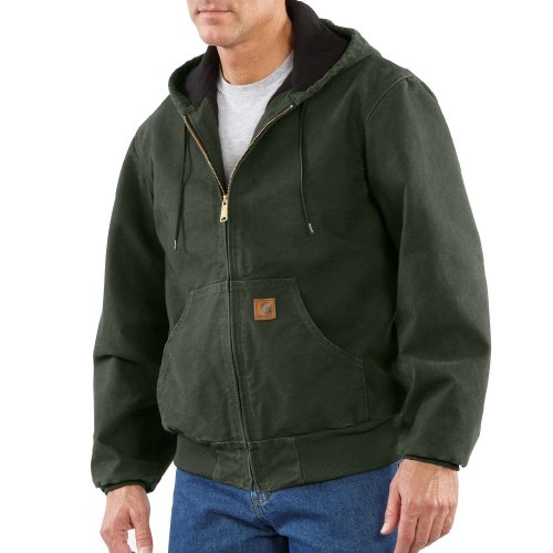 Tall CarharttÂ® Thermal Lined Sandstone Active Jacket, MOSS, 4XL