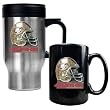 NFL San Francisco 49ers Travel Mug & Ceramic Mug Set - Helmet Logo
