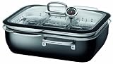 Silit 1738262011 Dampfgarer mit Deckel 34 cm ecompact