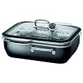 Silit 1738262011 Dampfgarer mit Deckel 34 cm ecompact