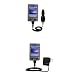 Essential Kit for the Mio Technology 138 - includes Car and Wall Charger with Rapid Charge Technology - Gomadic Brand w/ TipExchange Technology