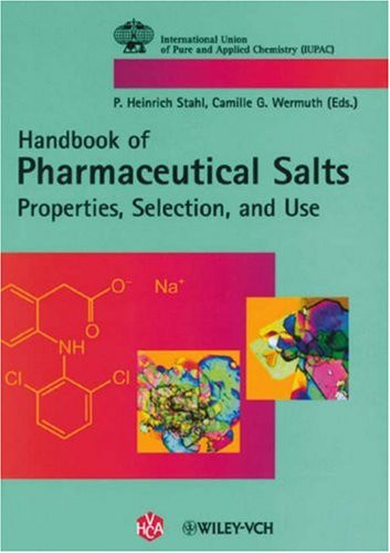 Pharmaceutical Salts: Properties, Selection, and Use