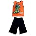 Search : Teenage Mutant Ninja Turtles - Boys Sleeveless Short Set, Orange, Navy