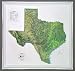 Hubbard Scientific Raised Relief Map K-TX2221 Texas NCR Series