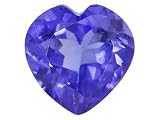 MIN .30CT 5X5MM HEART SHAPE TANZANITE