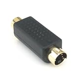 Svideo Male to Composite Female Adapter