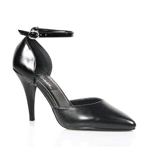 Ladies Vanity-402, 4 Ankle Strap D'orsay Pump by Womens Vans Shoes