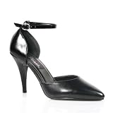 Ladies Vanity-402, 4 Ankle Strap D'orsay Pump by Pleaser