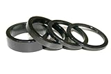MSC Bikes MSC Alu 2,3,5,10 mm - Bicycle Handlebar Spacers, Black