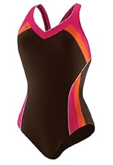 Speedo Fusion Splice Ultraback Female Tobacco 14 