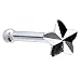 Solid 14KT White Gold Raised Star Nose Bone