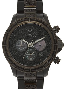 Luxury Plasteramic Watch Collection - Black Pave