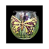 Butterfly Meadow Design - with candle