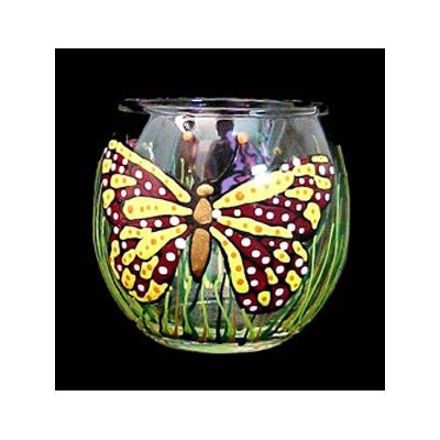 Butterfly Meadow Design - with candle