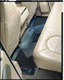 Husky Liners 52011 Heavy Duty Black Rubber Rear Floor Mat - Set of 2