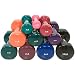 Hausmann Vinyl Coated Dumbbells - Set of 10 - 1 lb to 10 lbs