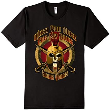 Men's Cold Dead Hands When You Come For My Guns T-Shirt 3XL Black