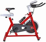 Brand New Exercise Fitness Bike Flywheel with LCD - 17 Red