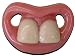 Billy Bob Two Front Teeth Baby Pacifier, Pink Lips
