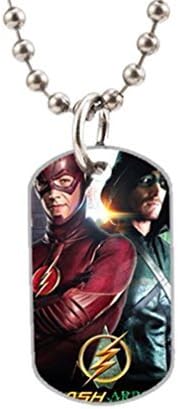 Arrow Stephen Amell Flash Fashion Image Custom Unique Personalized Dog Tag Necklaces, dogtag size About 1.3X 2.2 inches Ideal Gift