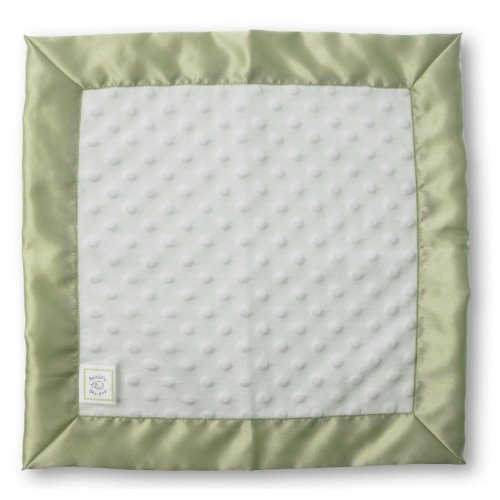 Baby Lovie in Pastel Plush Dot with Pastel Trim Color: Kiwi