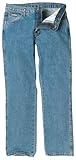 Wrangler Mens Regular Fit Jean Stonewash