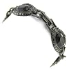 1940s Vintage Style Black Bracelet