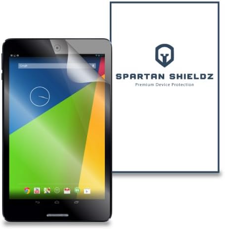 6X - Spartan Shieldz HD Screen Protector Cover For Latte Ice Tab 2 7" Tablet - 6X