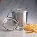 RSVP Stainless Steel 4 Cup Grease Keeper Fryer's Friend NEW